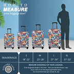 Luggage Cover Fits 31 (XL / Landmark Sticker)