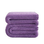 Knitted Weighted Blanket (31-grayish Purple / 48" x 72" | 12lbs)
