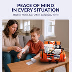 Complete Emergency Response First Aid Kit Trauma Bag (Orange)