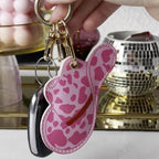 Keychain Case Compatible with Apple AirTag (Cowgirl)