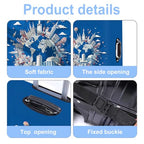 Earth Luggage Cover Washable Suitcase Protector Anti (Earth / XL(32-34inch suitcase))