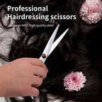 7" Hair Cutting Scissors Barber Scissors Professional 440C Stainless Steel Sharp Scissors Haircuts for Men (7'')