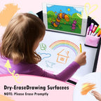 Kids Travel Tray (Dark Pink)