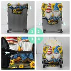 Luggage Cover + Tag (Garden Dwarf / XL)