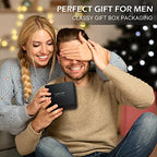 Mens Wallet Card Holder (Carbon Fiber Black)