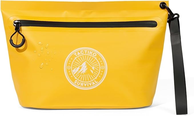 Tactiko Heavy-Duty Splash Water Resistant Zipper Pouches - 3L Hold-All by TactikoSurvival