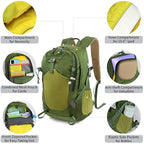 30L Hiking Backpack With Rain (Green 2.0 / 30L)