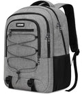 Grey Backpack for Men Women (D6-grey / 17.3 Inch)