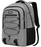 Grey Backpack for Men Women (D6-grey / 17.3 Inch)