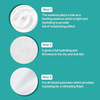 JMsolution Marine Luminous Pearl Deep Moisture 3 Step Skin Care Face Mask - Korean Skincare Facial Mask - boosting Brightening Moisturizing-10 Sheets for Dry Skin