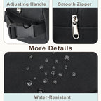 Small Insulated Lunch box Portable Soft Bag Mini Cooler Thermal Meal Tote Kit with Buckle for Work (GreyWithBuckle)