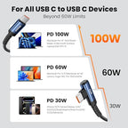USB C Cable 10ft (10FT / Blue)