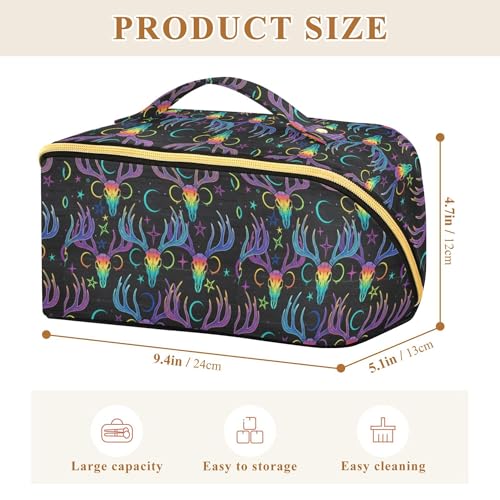 Makeup Organizer Bag (Skulls 206)