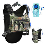 USA Patent Running Hydration Vest Backpack (Cagreen / Standard)