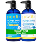 Hair Thinning Therapy Biotin Shampoo & Conditioner Set (16 Fl Oz (Pack of 2))