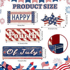 Tiered Tray Decor Set (Happy 4th of July)