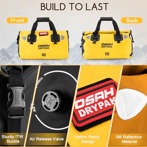 Waterproof Duffel Bag (Yellow / 40L)