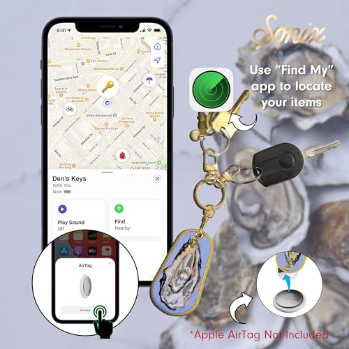 Keychain Case Compatible with GPS Trackers (Oyster)
