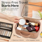 Clear Makeup Bag Set (Set / Nude)
