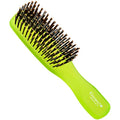 Gentle Green Neon Mini Hair Brush (Small / Green)