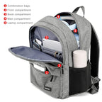 School Backpack for Teen Boys and Girls (Grey / 17.3 Inch)