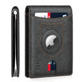 AirTag Wallet (Fabric Textured Black)
