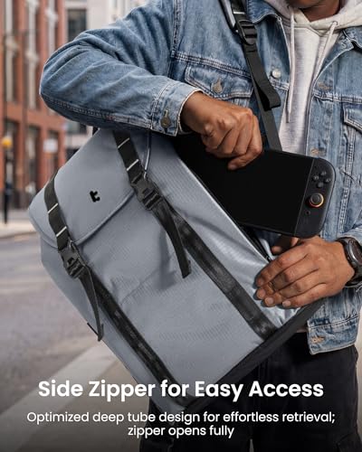 Flap Laptop Backpack (Gray Lightweight)