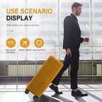 Travel Luggage Cover (Yellow / 30-31 inch)