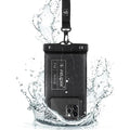 Marine Waterproof Phone Pouch (Stealth Black - 1 Pack - Regular / Regular / 1 Pack)