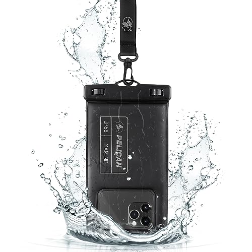 Marine Waterproof Phone Pouch (Stealth Black - 1 Pack - Regular / Regular / 1 Pack)