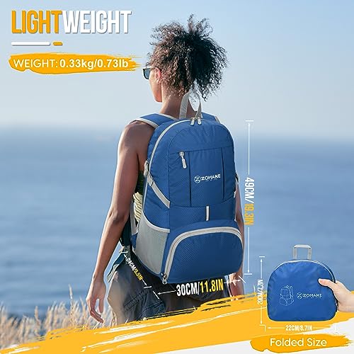 Lightweight Packable Backpack 35L (35L / B-dark Blue)