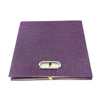 Storage Basket Bins (13×13×13/4pcs / Purple)