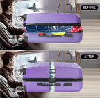 Luggage Straps for Suitcases Travel Belt Accessories (Cute Drawing Mountain)