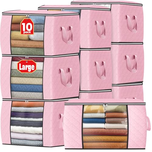 90L Clothes Storage (10 Pack-90l / Pink)