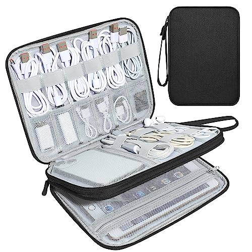 Electronics Organizer Travel (Black)