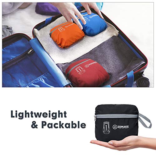 Lightweight Packable Backpack 25L (25L / Black a)
