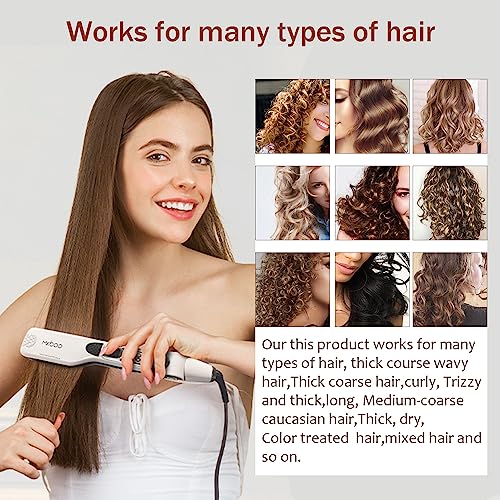Hair Straightener with Steam (Black)