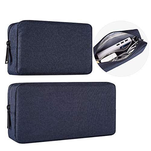 2 Pack Portable Storage Pouch Bag (Navy Blue)