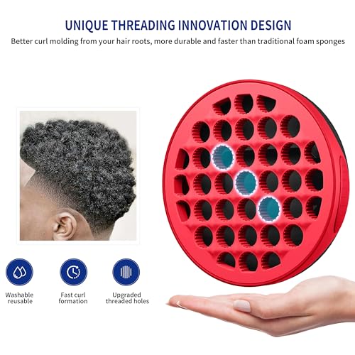 Silicone Curl Brush (Red)