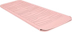 Silicone Heat Resistant Travel Pouch for Hair Straighteners, Crimping Irons, Curling Wands, Flat Irons, and Styling Tools (1 Pack, Pink)
