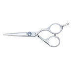 Cricket S2 Elite Series Shears 500 Professional Hair Cutting Scissors - 5-Inch Barber & Stylist Hair Scissors with Convex Edge Blades, Durable Swedish Steel, Leaf Spring Tension, Hand-Polished Finish