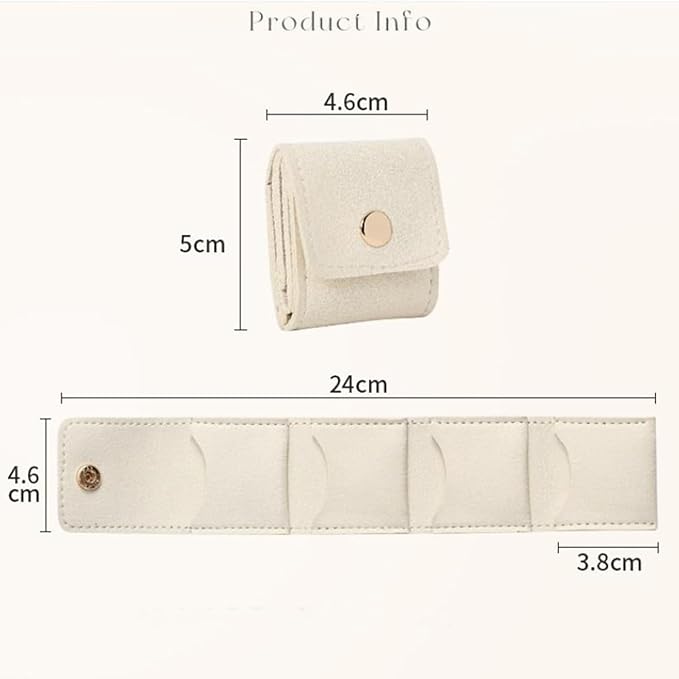 Mini Travel Jewelry Bag, 2025 New Travel Jewelry Case Organizer, Portable - Image 8
