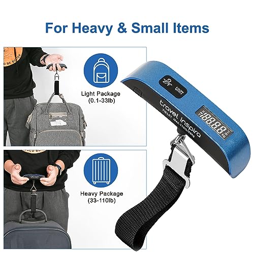 Digital Luggage Scale (Blue)