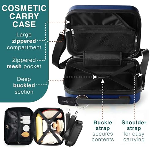 3 Piece Luggage Sets (3 Piece Set (20"/24") / Navy)