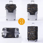 Travelkin Suitcase Covers For Luggage Tsa Approved Luggage Covers Protector (World City / XL)