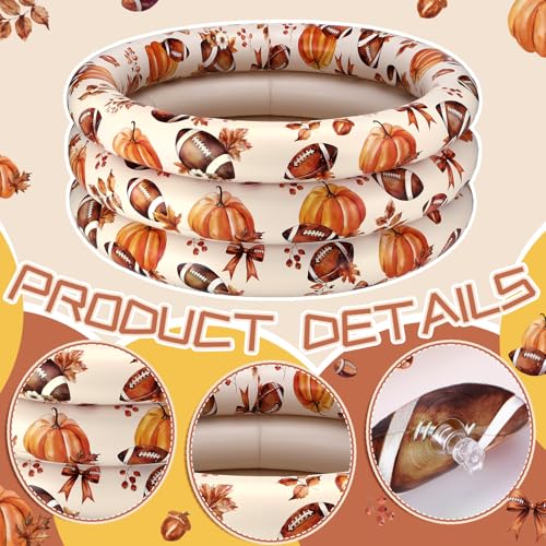 Inflatable Fall Football Cooler (Brown / Fall Football)