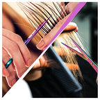 Hair Cutting and Hairdressing Scissors 6.5 Inch (6.5 Inch (Pack of 1) / Rainbow)