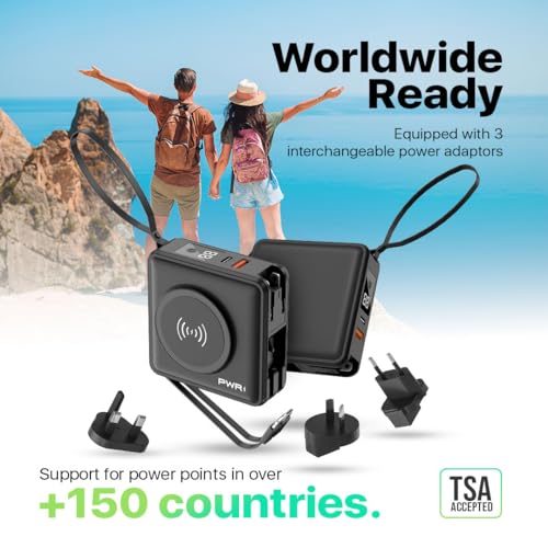 PWR Travel PRO 5 (Black with Black Case)