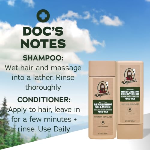 Men's Natural Shampoo and Conditioner Set