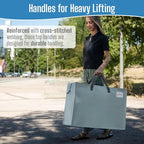 Heavy Duty Moving Bags (Light Blue / 27 Gallon-4 Pack)
